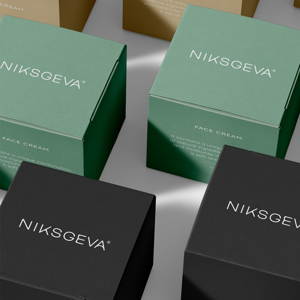 niksgeva cosmetic cover portfolio brand identity