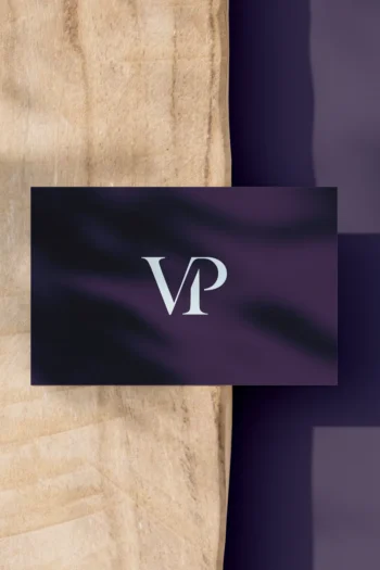 V+P Premade Monogram logo design