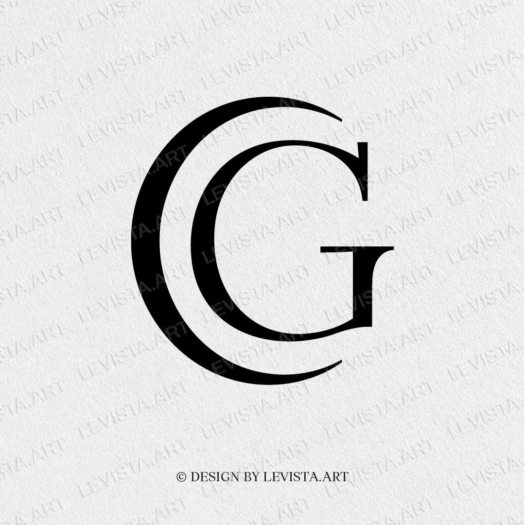 CG ready-made monogram logo design for business of wedding