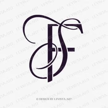 FS, FS Initials raedy-made monogram logo for wedding, business