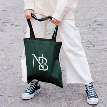 NB Premade monogram logo bag