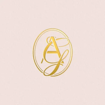 AG Ready-made monogram for wedding decor