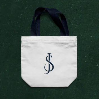 JS SJ Premade monogram logo for bag