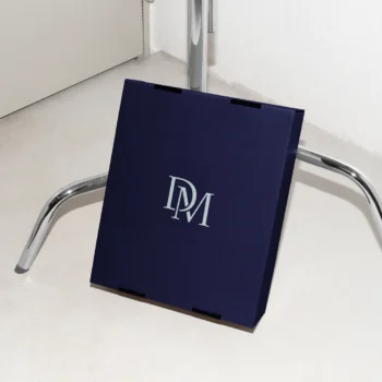 ready-made DM monogram initials box