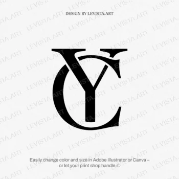 YC monogram logo